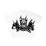 4 ALL DA DOGS T-SHIRT [WHITE]