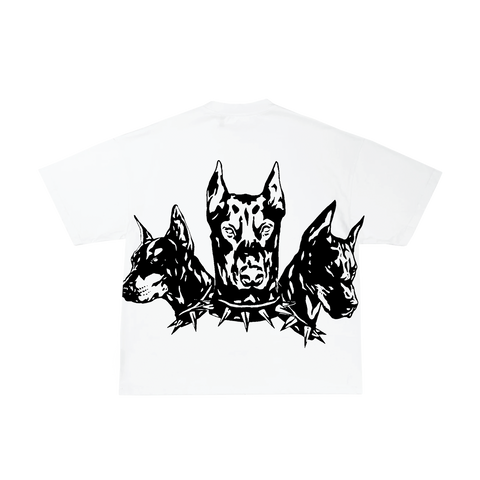 4 ALL DA DOGS T-SHIRT [WHITE]