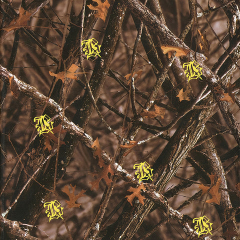 Yellow Forest Camo Bandana