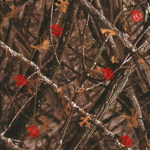 Red Forest Camo Bandana