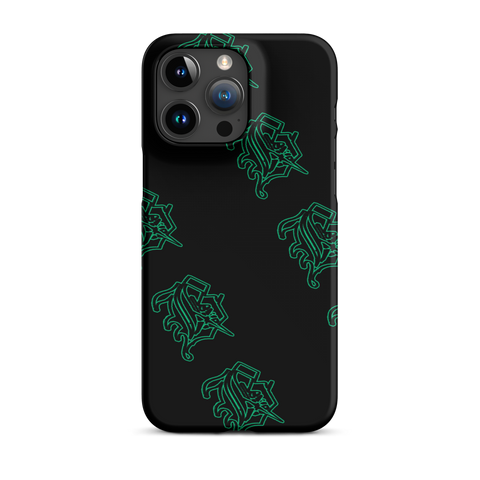 BuiltBy - All Over Print iPhone Case [GREEN]